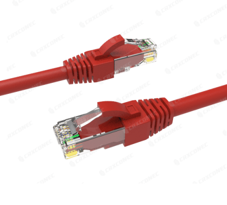 고품질 UL 인증 24 AWG Cat.6 UTP PVC 구리 케이블 패치 코드 1M 빨간색 - UL 인증 24 AWG Cat.6 UTP 패치 코드